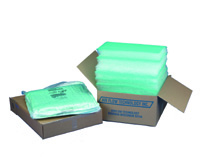 20" x 25" 15 Gram Green & White Standard Duty (50/case)